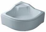 GOBE Cadita de dus 90 x 90 cm, semirotunda, inalt, cu sifon si suport, T09, GOBE (20440307)