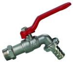 GOBE Robinet de gradina, dublu serviciu, de 1/2", cu bila si maner, GOBE (CROBA.DS.1/2)