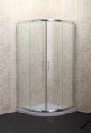GOBE Cabina de dus 90 x 90 cm, semirotunda, cu sticla de 5 mm, S131, GOBE Standard (20440300)