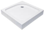 GOBE Cădiță de duș 80 x 80 cm pătrată, cu sifon și suport, T01 GOBE Standard (20440311)