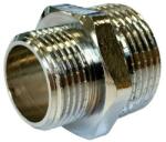 GOBE Niplu redus din alama cromata filet exterior-filet exterior, pentru imbinari prin filete 3/4" x 1/2", GOBE (245.3/4*1/2AN)