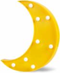 IMK Gyerek éjjeli lámpa, sárga, hold, 24x17, 5x3 cm (IMK-4740920)