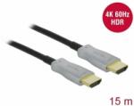 Delock Cablu optic activ HDMI 4K 60 Hz 15 m (85012)
