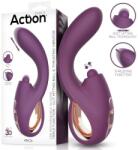 Action Vinca Triple Function Vibrator with Clit Hitting Ball & Thrusting Purple Vibrator