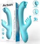 Action Murly Triple Function G-Spot Rabbit Vibrator with Massaging Ball 3 Motors Tuquoise Vibrator