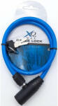 kerékpárzár kábel 0, 4x65cm xqmax - kék (com5902431057521)