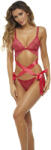 RENÉ ROFÉ Love Status Lace 2pc Bra Set Red M/L