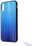 Üveghátlap Samsung S20 Plus Aurora Üveghátlap - Kék - biggsm