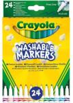 Crayola Lemosható vékonyhegyű filctoll készlet 24db (58-6571) (188043)