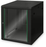 ASSMANN 12U Professional Wall Mounting Cabinet 600x600 fekete DN-19 12U-6/6-EC-SW (DN-19 12U-6/6-EC-SW)