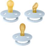 BIBS Colour Try-it 3 db-os cumi szett - Pasztell kék (0-6 hónap)