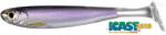 LIVETARGET Slow-roll Shiner Paddle Tail Silver/purple 85 Mm (lt201907) - marlin