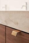  Furnipart Fogantyú BENCH 20mm, alu csiszolt sárgaréz (442320040-31)
