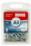  Novus popszegecsek alumínium A3 8 mm 8 mm 4.0-5.5 70 db