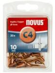  Novus popszegecsek réz C4 10 mm 4.5-6.0 20 db