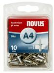  Novus popszegecsek alumínium A4 12mm 6.5-8.5 70 db
