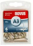  Novus popszegecsek alumínium A3 6 mm 2.5-3.5 30 db