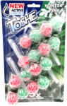  Toshe Winter Pine téli fenyő illatú WC-frissítő és WC-illatosító golyók - 4x55 g