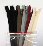  Spirál cipzár 6 db -os csomag RT0 zárt 3 - mm / 16 cm hosszú