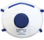 Portwest P203 FFP2 szelepes Dolomit légzésvédő maszk (10 db) (P203WHR)