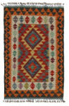 Bakhtar Kilim szőnyeg Chobi 84x124 kézi szövésű afgán gyapjú kilim (103065)