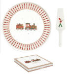 Easy Life R2S. 1112EXPR Porcelán tortatál lapáttal, 32cm, dobozban, Polar Express (8oo1544142487)