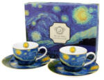 Duo Gift D. G. 28089 Porceláncsésze+alj 110ml, 2 személyes dobozban, Van Gogh: Csillagos éj (59o2693928o89)