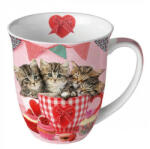 Ambiente AMB. 18417535 Cats in Tea Cups porcelánbögre 0, 4l (8712159185669)