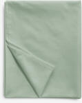 Goldea cearceaf de pat din bumbac prelată - verde salvie 140 x 240 cm