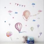 ZooArts Falmatrica gyerekszobába - Lufik, hőlégballonok