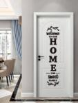 Vanco-Up Falmatrica nappaliba, Vanco-Up - "Welcome to our home" felirat