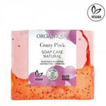  Sapun nutritiv cu caise, fructe tropicale si ciclamen, Crazy Pink, 100 g, Organique