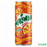 Mirinda Zero narancs (0,33l)