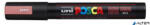 uni Dekormarker, 1, 8-2, 5 mm, UNI "Posca PC-5M", metálpiros (286849000)