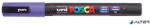 uni Dekormarker, 0, 9-1, 3 mm, UNI "Posca PC-3ML", fényes lila (285353000)