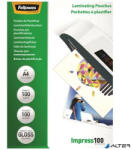 Fellowes Meleglamináló fólia, 100 mikron, A4, fényes, 100 db, FELLOWES (5351111) - alter