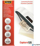 Fellowes Meleglamináló fólia, 125 mikron, 65x95 mm, fényes, 100 db, FELLOWES (5306702) - alter