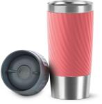 Tefal Travel Mug Easy Twist termosz, 100% szivárgásmentes, BPA-mentes, Rózsaszín