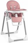 IMK Asztalszék gyerekeknek, rózsaszín, összecsukható, állítható magasságú, lábtartóval és kivehető tálcával (IMK-4700501)
