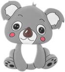 Akuku rágóka - szilikon hűthető Koala szürke (5907644004645)