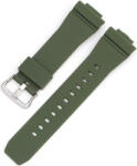 Ricardo Curea pentru Casio G-Shock, silicon, verde, cataramă argintie (pentru modelele GA-2100/GA-2110, DW-5600, GW-6900)