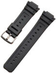 Ricardo Curea pentru Casio G-Shock, din plastic, neagră, cu cataramă argintie (pentru modelele GA-2100/GA-2110, DW-5600, GW-6900)