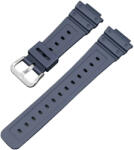 Ricardo Curea pentru Casio, silicon, albastru închis, cataramă argintie (GA2100, DW6900)