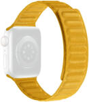 Apple Curea pentru Apple Watch 42/44/45mm, curea textilă magnetică, galbenă