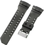 Ricardo Curea pentru Casio G-Shock, din plastic, negru transparent, catarama argintie (pentru modelele GA-100, GA-110, GD-120, GLS-100)