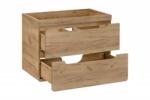 Comad Aruba Craft dulap 80x46x59 cm sub chiuveta pe perete stejar ARUBA CRAFT 821- 80 CM FSC (ARUBACRAFT82180CMFSC)