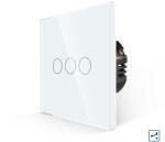 Luxion Intrerupator Triplu Cap Scara cu Touch din Sticla LUXION, Serie A