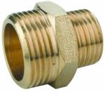 GOBE Niplu redus alama 3/4" x 1/2", filet exterior - filet exterior (245.3/4*1/2A)