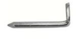 Cuie cu carlig zincata tip L 2.5x20mm (10buc)