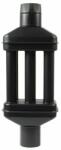  Recuperator de caldura pentru sobe (burlan radiator) 120 mm, negru (10771005)